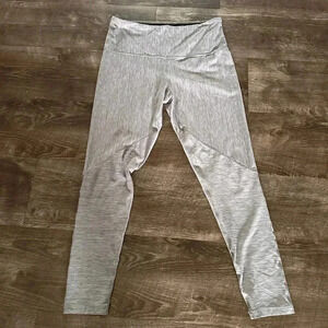 prana womens ecospave silver leggings size large